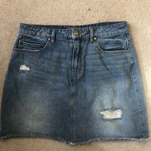 Francesca’s Jean Skirt